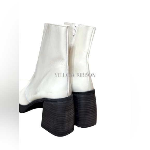 🆕 FREE PEOPLE | RUBY SHINE PLATFORM BOOTS | WHITE | SIZE: EU 39 (US 8-8.5) - Picture 7 of 12